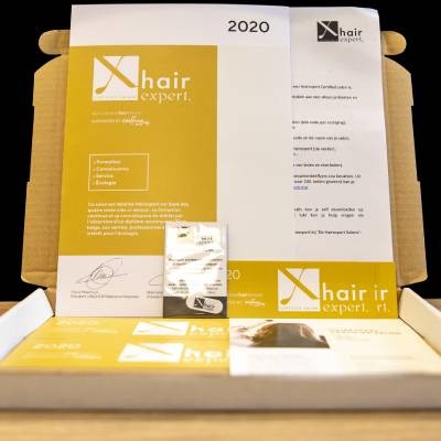 Your Hairexpert label is on its way!